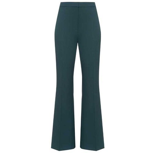 Hugo tamnozelene ženske pantalone Cene