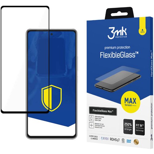 3mk OVITEK IZ KALJENEGA STEKLA FLEXIBLEGLASS MAX ZA SAMSUNG GALAXY A53 5G, (21966777) Slike