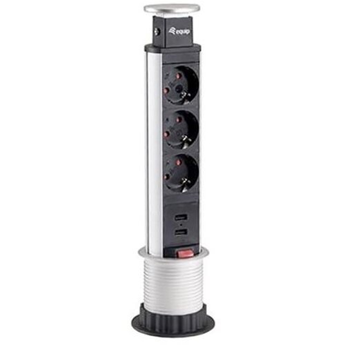 Equip Block 3 Sockets Desktop Pop-up - 333304, (21735482) Cene