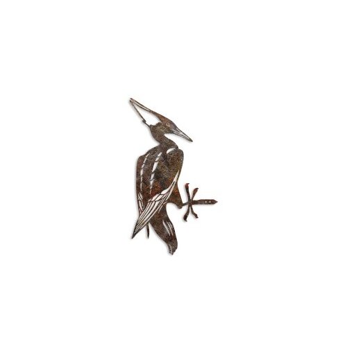 Wallxpert Dekorativna figura Ptica na grani 10, 22x40 cm, 1,5 mm Slike