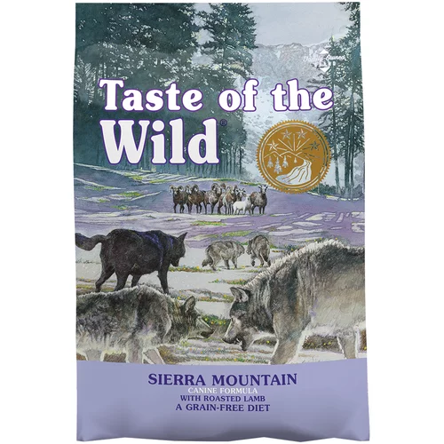 Taste Of The Wild - Sierra Mountain - Varčno pakiranje: 2 x 12,2 kg
