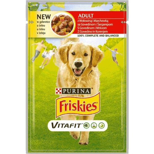 Friskies Dog Govedina i Šargarepa, 85 g Cene