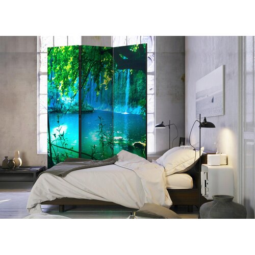Artgeist PARAVAN 135/172/3 cm zelena, svetlo modra Slike