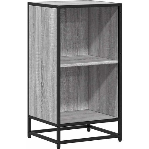 Maison Chic Knjižna omara - Knjižni regal siva sonoma 40x35x76 cm cm inženirski les, (21725523) Slike