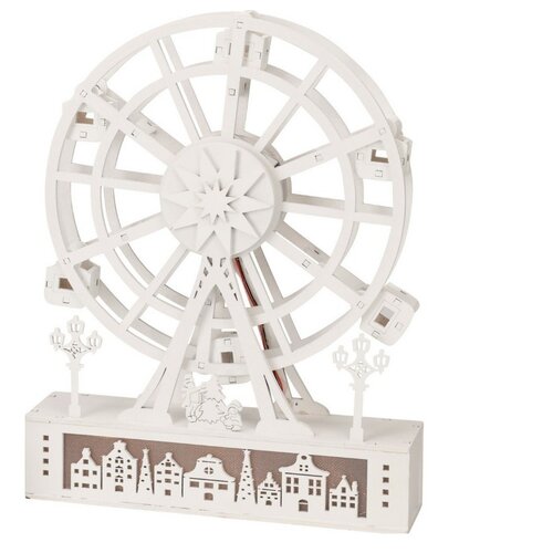  NOVOGODI&Scaron;NJA LED FIGURA TOČAK BELI 26CM Cene