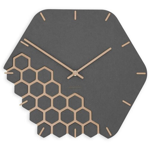 Von Der Factory Zidni sat Luxhora Fragmenta Black 11 boja kazaljki Cijene