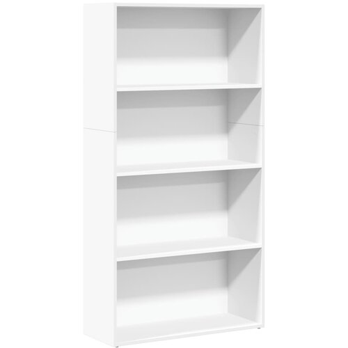 Maison Chic Knjižna omara - Knjižni regal bela 80x30x152 cm inženirski les, (21725734) Cene