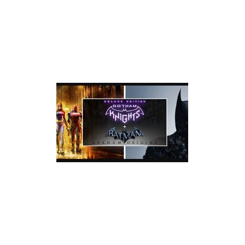 Steam gotham knights deluxe edition + batman: arkham origins bundle (pc) key europe Cene