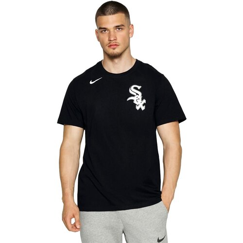 Nike Majice s kratkimi rokavi CAMISETA HOMBRE CHICAGO WHITE SOX N199-004-RX Črna Slike