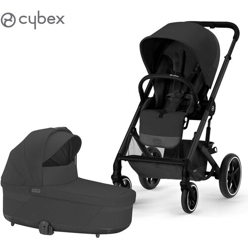 Cybex Gold® dječja kolica 2u1 balios™ s lux moon black (black frame) Cene