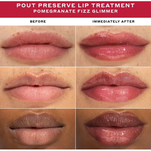 OLEHENRIKSEN Pout Preserve Peptide Lip Treatment hidratantno sjajilo za usne nijansa Pomegranate Fizz Glimmer 12 ml Slike