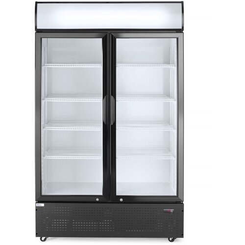 ARKTIC Pultni frižider sa pozadinskim osvetljenjem, sa dvostrukim vratima, 512L, Crna, 220-240V/510W, 1120x585x(H)1900mm Cene