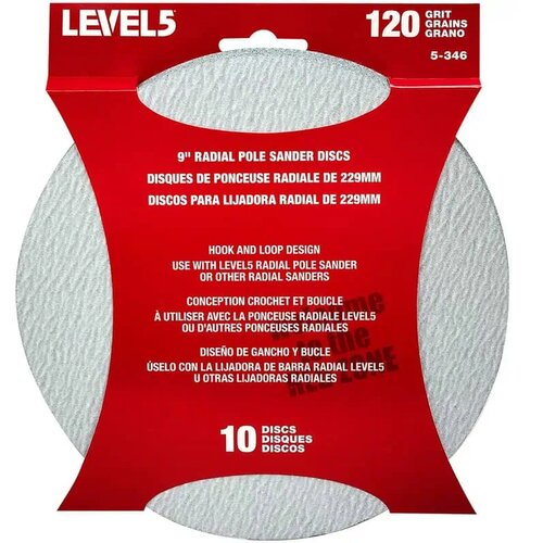 Level 5 brusni papir 225mm P120 Slike