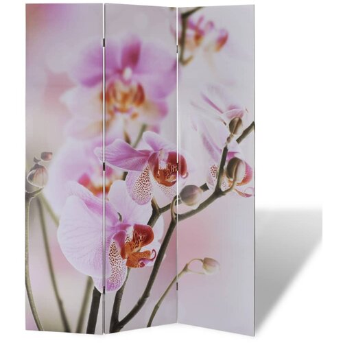 vidaXL Sklopiva sobna pregrada s uzorkom cvijeća 120 x 170 cm Cijene