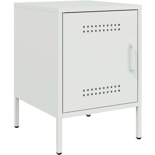 vidaXL Noćni ormarići 2 kom bijeli 36x39x50,5 cm čelik Cijene