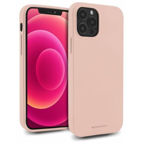 Goospery soft Feeling silikonski ovitek za iPhone 14 Plus - bež Slike