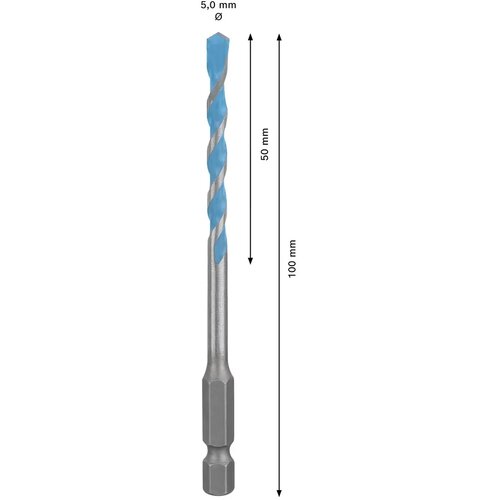 Bosch Svrdlo za beton Expert Hex-9 Multi Construction, 5x50x100 mm Slike