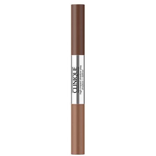Clinique High Impact Shadow Play&amp;trade; Shadow &amp;amp; Definer senčila za oči v svičniku duo odtenek Double Latte 1,9 g Slike