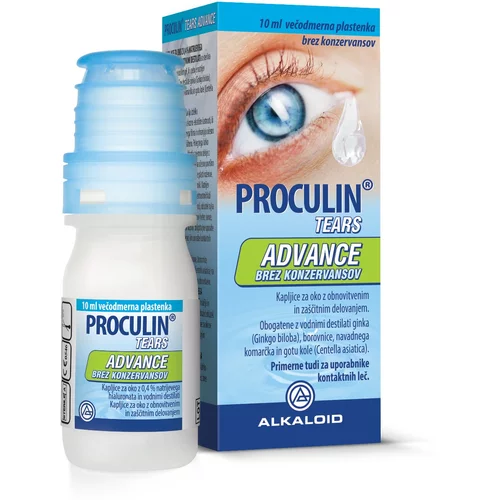 Proculin Tears Advance, kapljice za oko