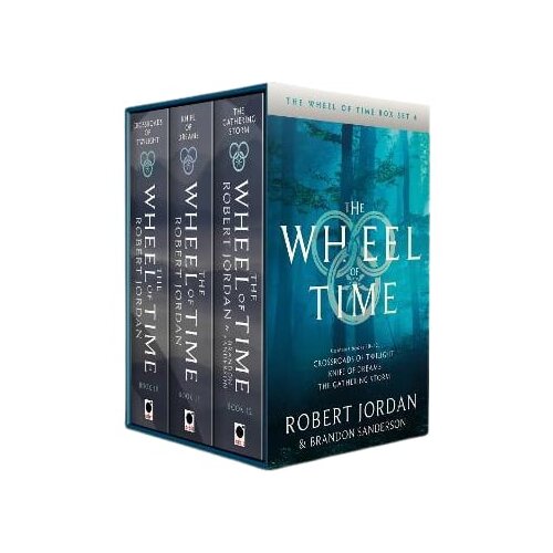 Hachette Robert Jordan - The Wheel of Time Box Set 4: Crossroads of Twilight, Knife of Dreams, The Gathering Storm Cene