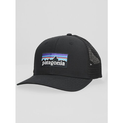 Patagonia P-6 Logo Trucker Kapa s &amp;scaron;iltom black Slike