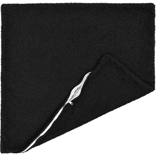  Presvlaka za jastuk 6 pcs HEERLEN Crna 60 x 60 cm Boucl&amp;eacute; Slike