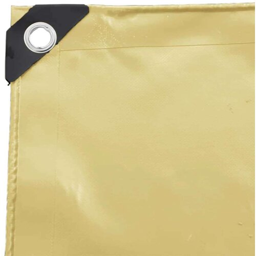 VidaXL Cerada 650g / m&amp;sup2; Bež 4 x 6 m Platno s PVC premazom Slike