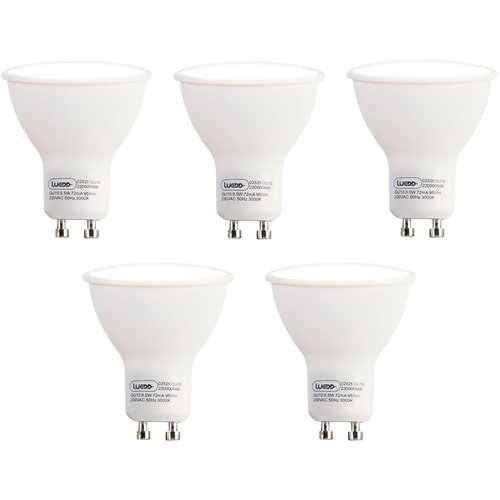 LUEDD Komplet 5 LED žarnic GU10 8,5 W 950 lm 3000 K Cene