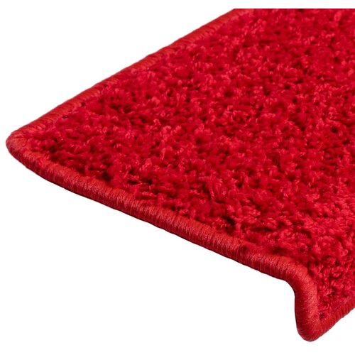  Prostirke za stepenice 30 kom 65x21x4 cm crvene Slike