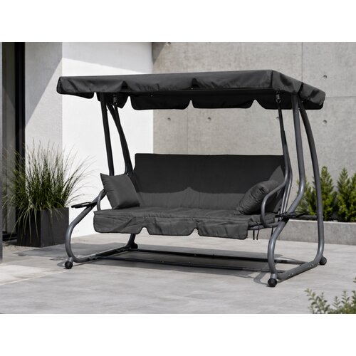 Bolzz Ba&amp;scaron;tenska ležaljka 2u1 TX dark gray Slike