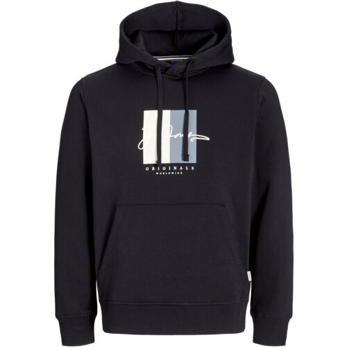 Jack & Jones muški duks 12274585, crni Slike