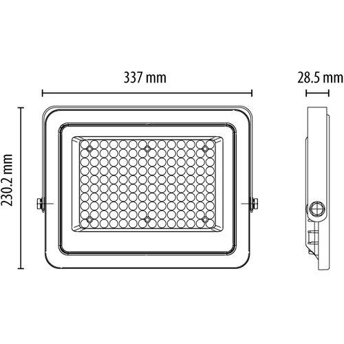 Prosto LRFK02W-150/WH LED reflektor 150W Slike