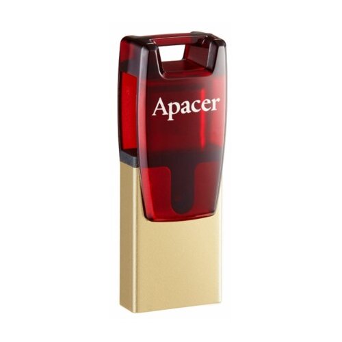 Apacer USB 3.2 TipC ključ 64GB AH180 OTG rdeč Cene