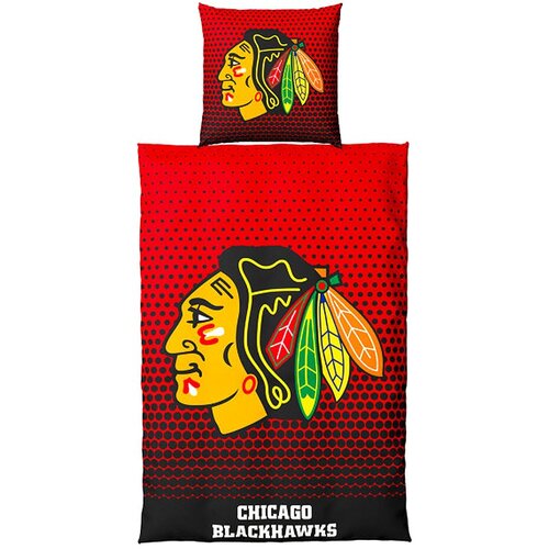 Chicago Blackhawks Dots posteljnina 135x200 Cene
