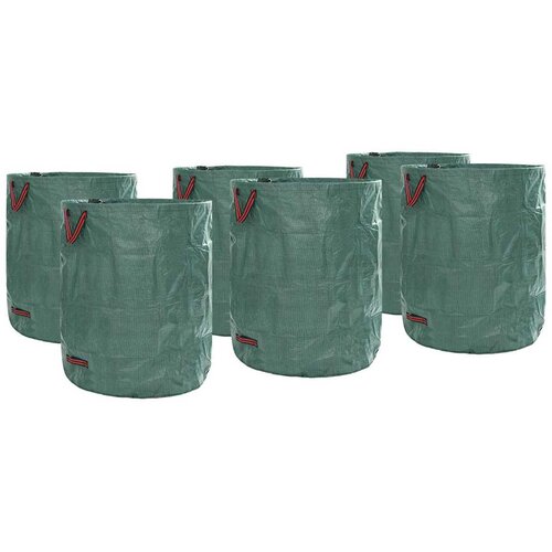  Vreće za otpad u vrtu 12 pcs Zelena 79 x 79 x 99,5 cm Slike