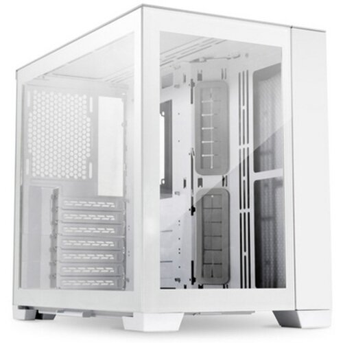 Lian Li računalni&amp;scaron;ko ohi&amp;scaron;je O11 dynamic mini snow edition, atx, midi-tower, kaljeno steklo, belo Slike