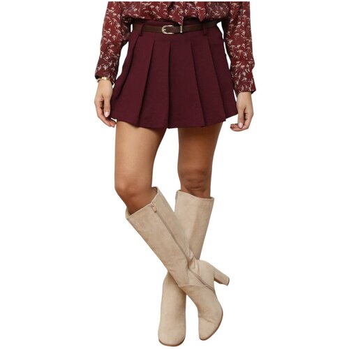 La Modeuse Kratke hlače & Bermuda 73672_P173856 Bordo Cene