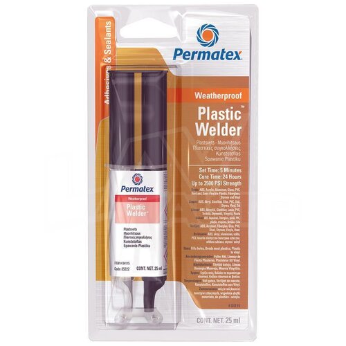 PERMATEX Lepak dvokomponentni za plastiku 5 min. - 25 ml Slike