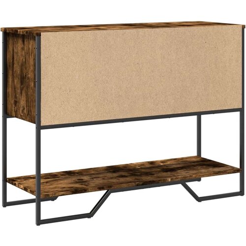  Konzolni stol boja hrasta 100 x 35 x 74 5 cm konstruirano drvo Slike