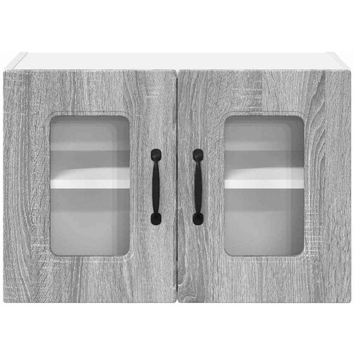 VidaXL zidni kuhinjski ormarić zidne 2 pcs siva sonoma 60 x 31 x 40 cm Slike
