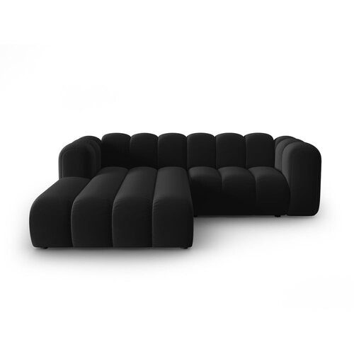 Micadoni Home Antracitno siva kotna sedežna garnitura (levi kot) Lupine &amp;ndash; Slike