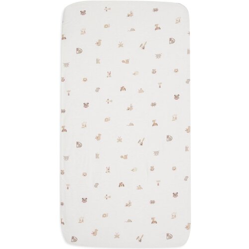 Jollein plahta za dječji krevetić 70x140 animal friends Cijene