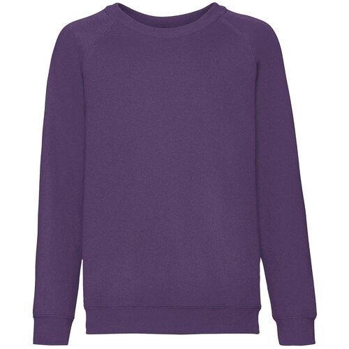 Fruit Of The Loom Fioletowa bluza dziecięca Raglan Sweat Cijene