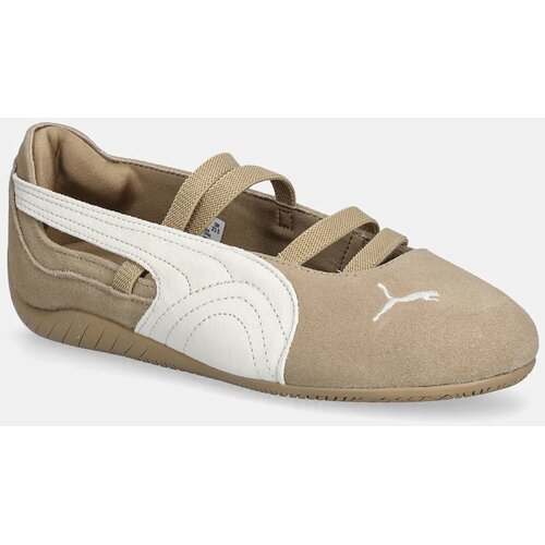 Puma Balerinke 'Speedcat' svetlo rjava / bela Cene