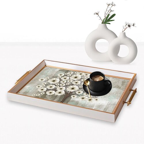 Aberto Design Poslužavnik TPB9884 50 x 29 x 3.5 cm, Šareni Cene