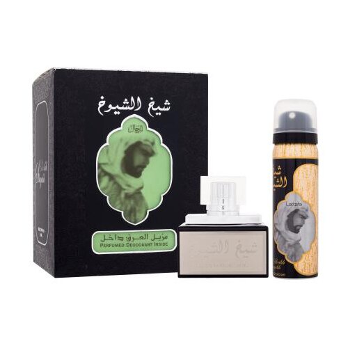 Lattafa Sheikh Al Shuyukh Set parfemska voda 50 ml + dezodorans 75 ml unisex Cijene