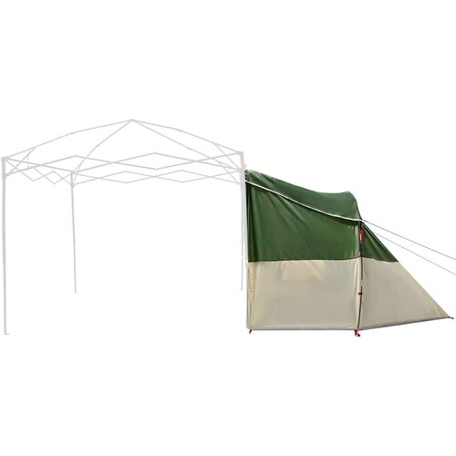  Unutarnji &amp;scaron;ator s krovom Zelena 280 x 220 x 176 cm taft Slike