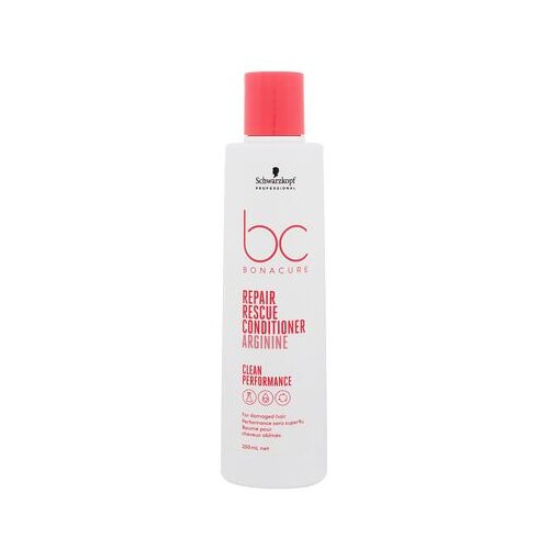 Schwarzkopf Professional bc bonacure repair rescue balzam za lase za krhke lase za oslabljene lase za po&amp;scaron;kodovane lase 200 ml Slike