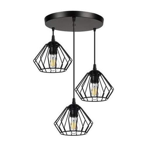 Luster na sajli CEED 3xE27/60W/230V crna Cene