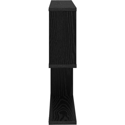  Polica na zidu Crni hrast 60 x 12 x 50,5 cm Konstruirano drvo Slike